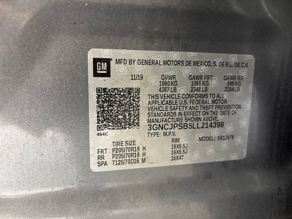 2020 Chevrolet Trax LT