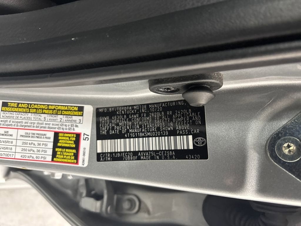 2021 Toyota Camry SE