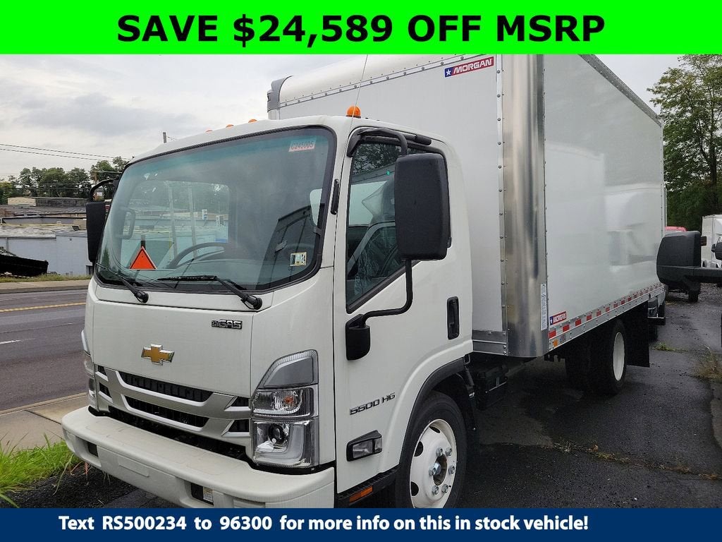 2024 Chevrolet Low Cab Forward 5500 HG MEDIUM ASH GRAY