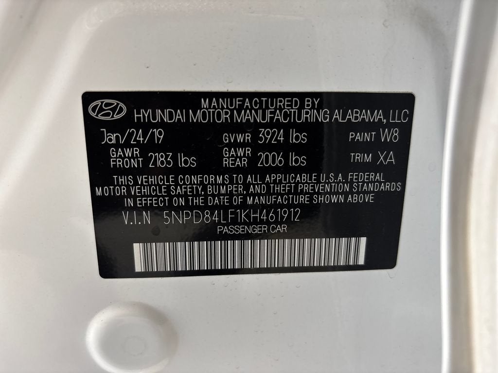 2019 Hyundai Elantra SEL