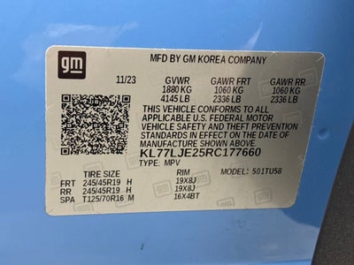 2024 Chevrolet Trax 2RS