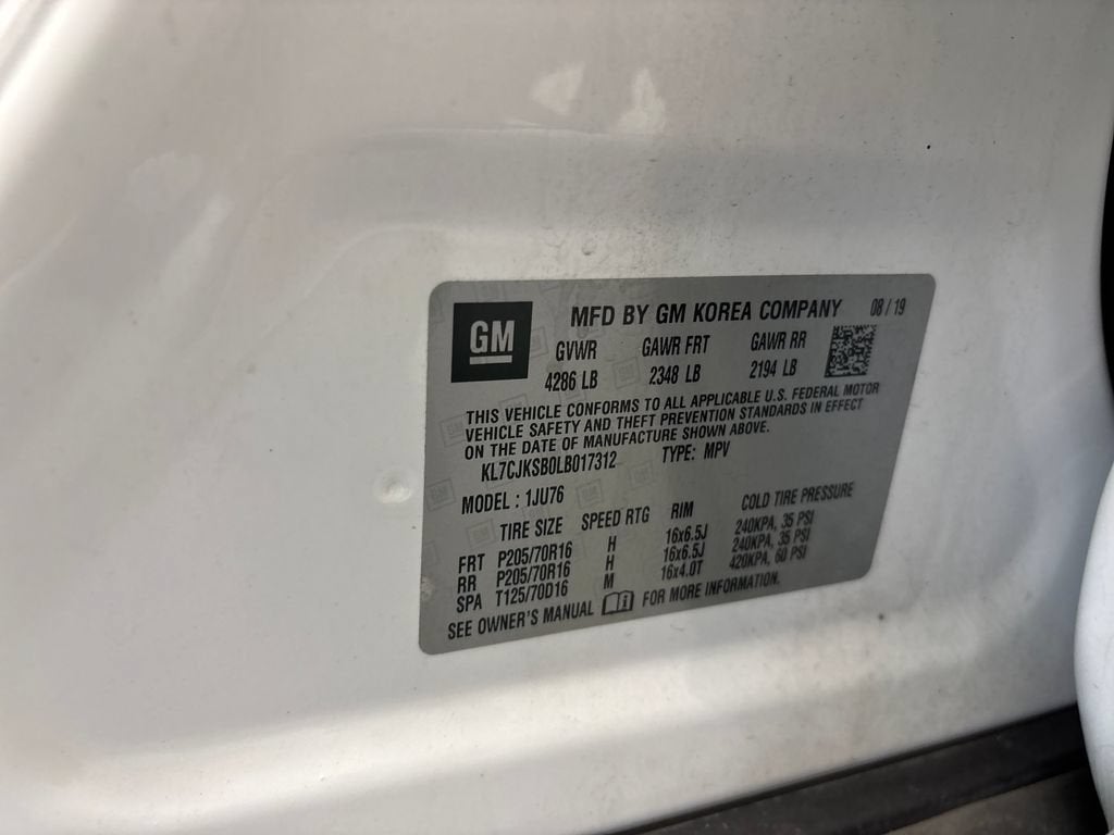 2020 Chevrolet Trax LS