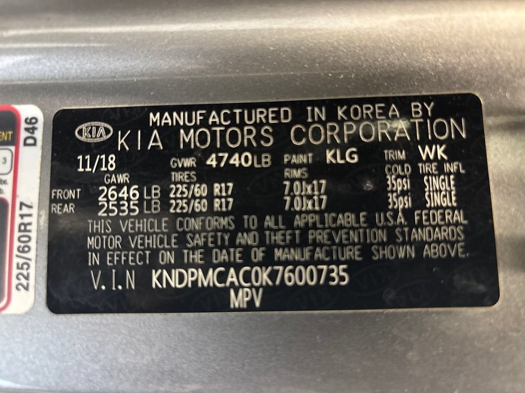 2019 Kia Sportage LX