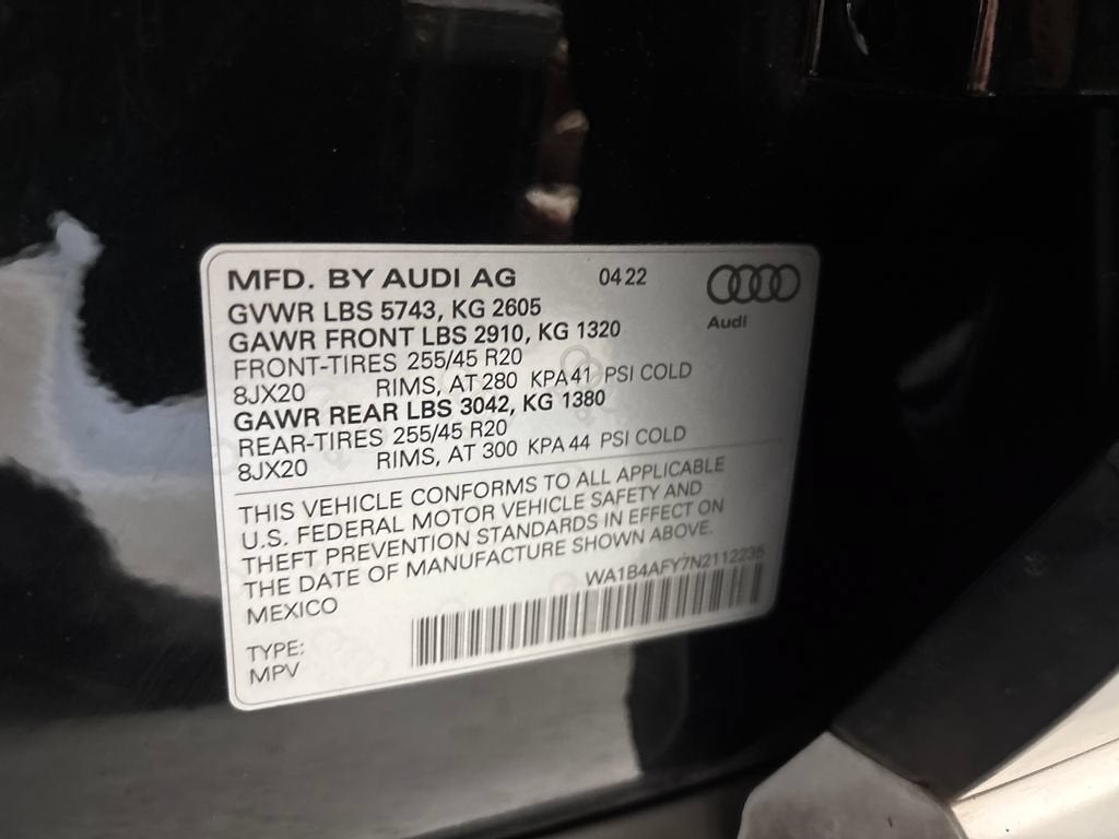 2022 Audi SQ5 Premium Plus