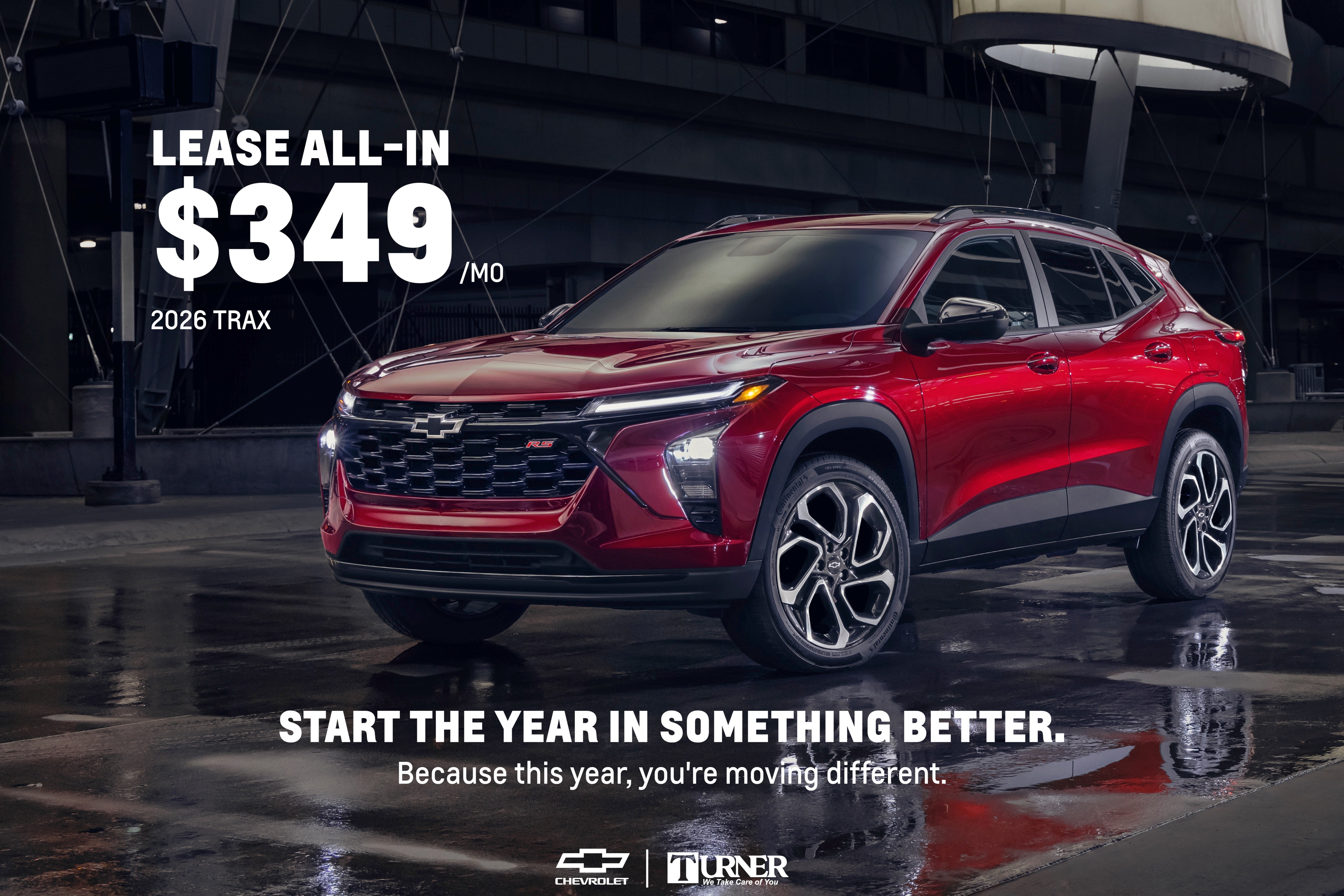 All-in $349 Trax Lease