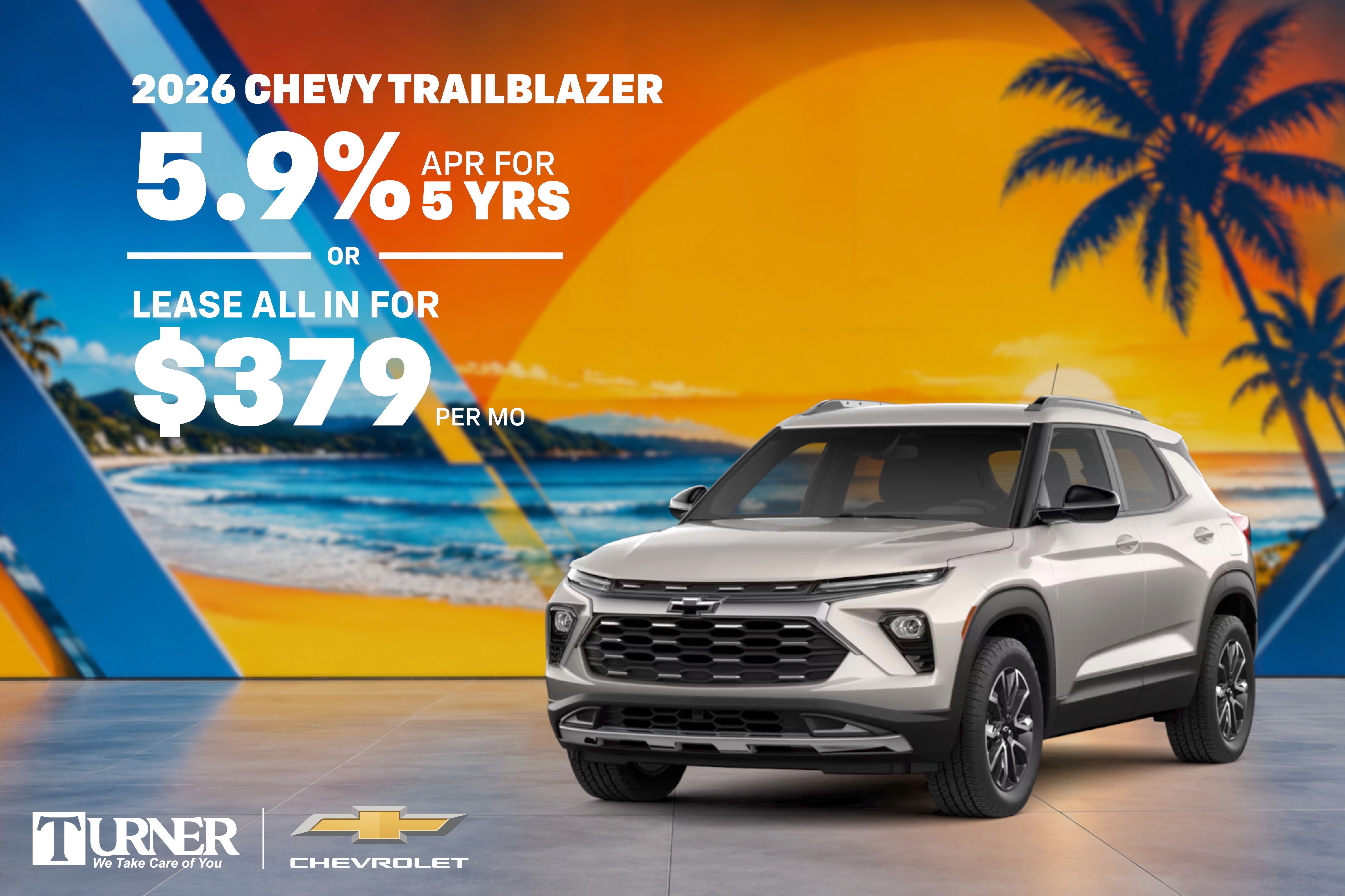 Low APR or Affordable All-in Trailblazer Lease